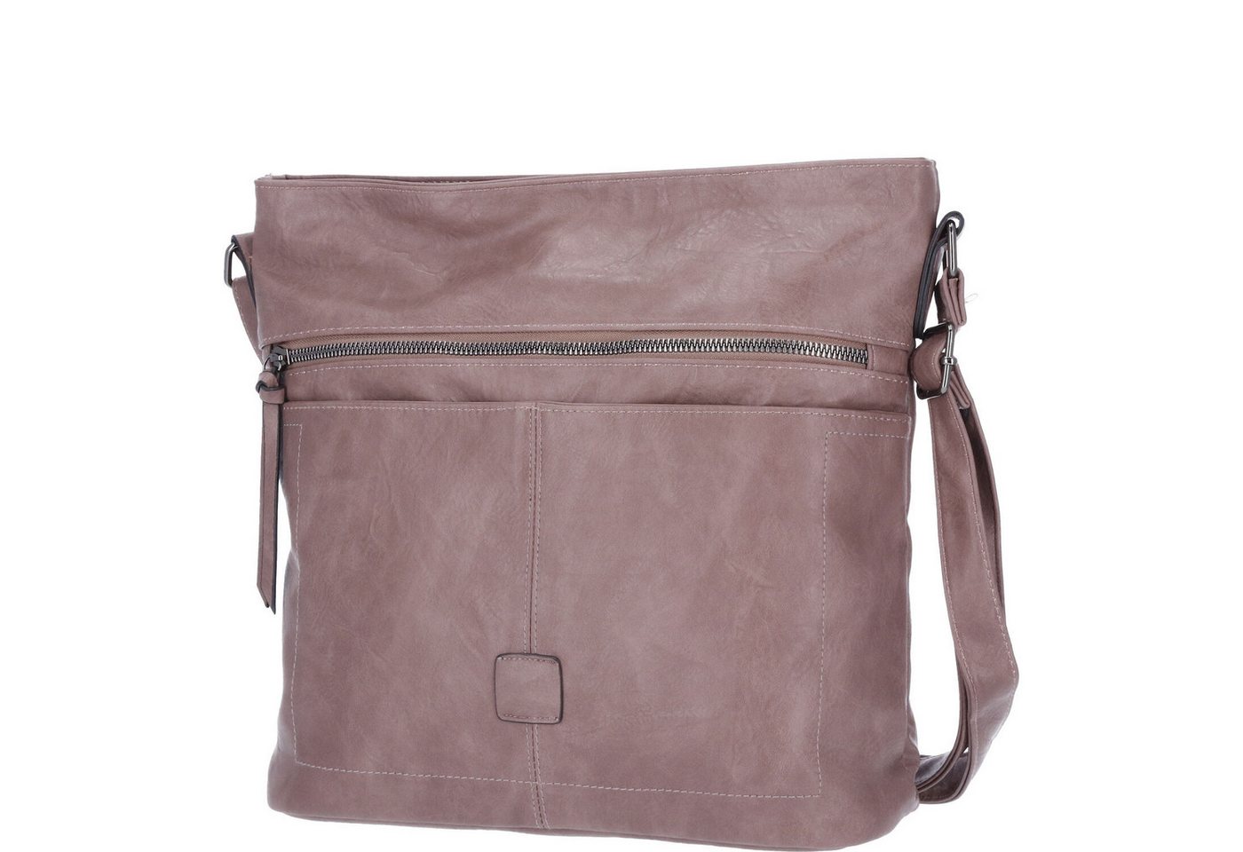 Antonio Umhängetasche Antonio Damen Handtasche Taupe (1-tlg) von Antonio