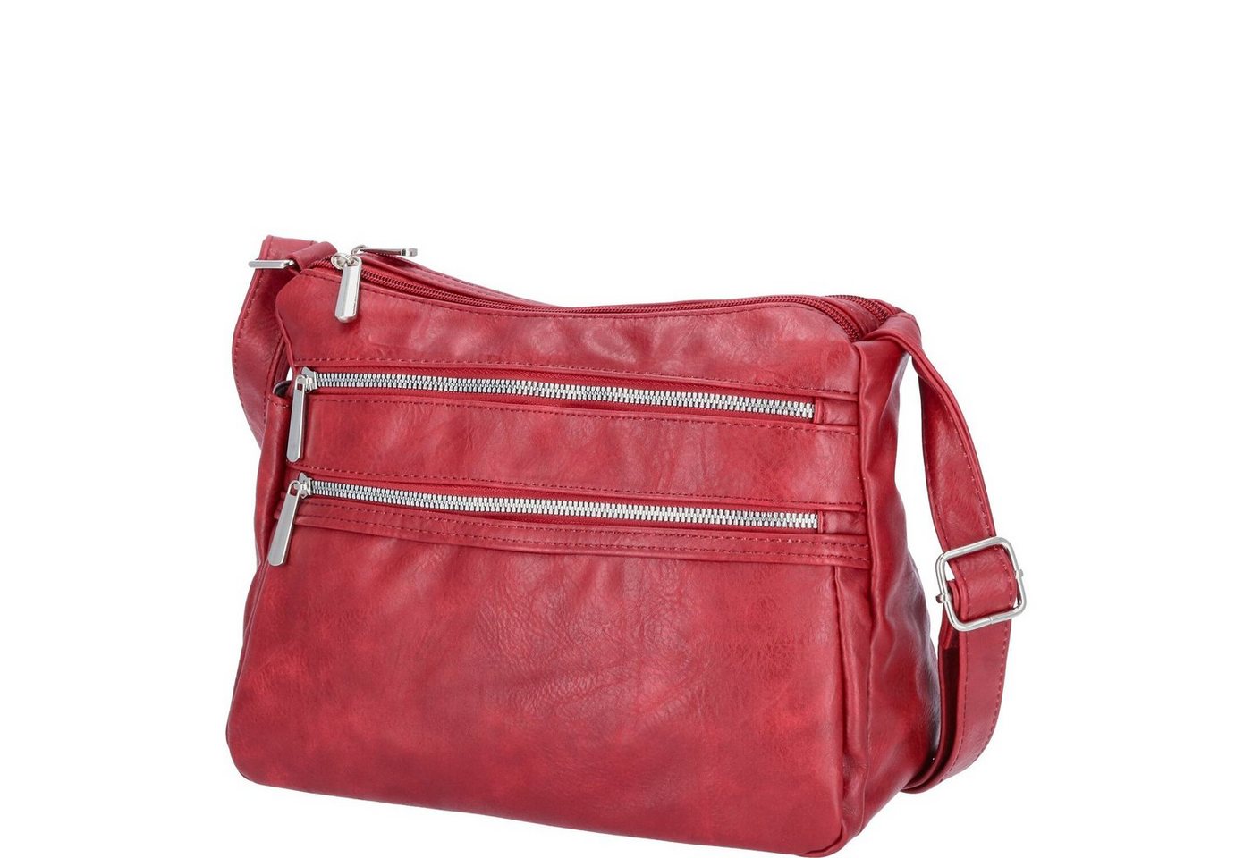 Antonio Umhängetasche Antonio Damen Handtasche rot (1-tlg) von Antonio