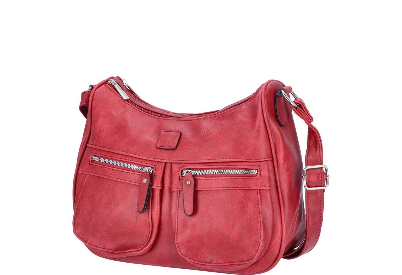 Antonio Umhängetasche Antonio Damen Handtasche rot (1-tlg) von Antonio