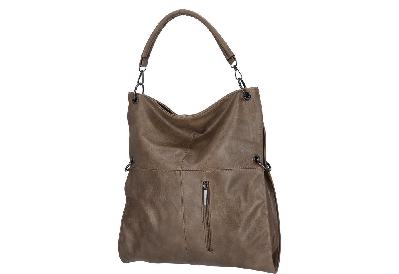 Antonio Umhängetasche Antonio Damen Tasche Taupe (1-tlg) von Antonio