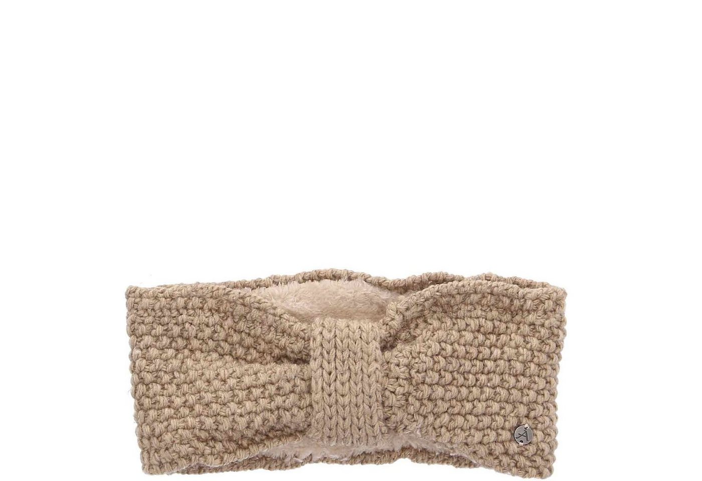 Antonio Strickmütze Antonio Strick Stirnband W23/24 Taupe (1-St) von Antonio