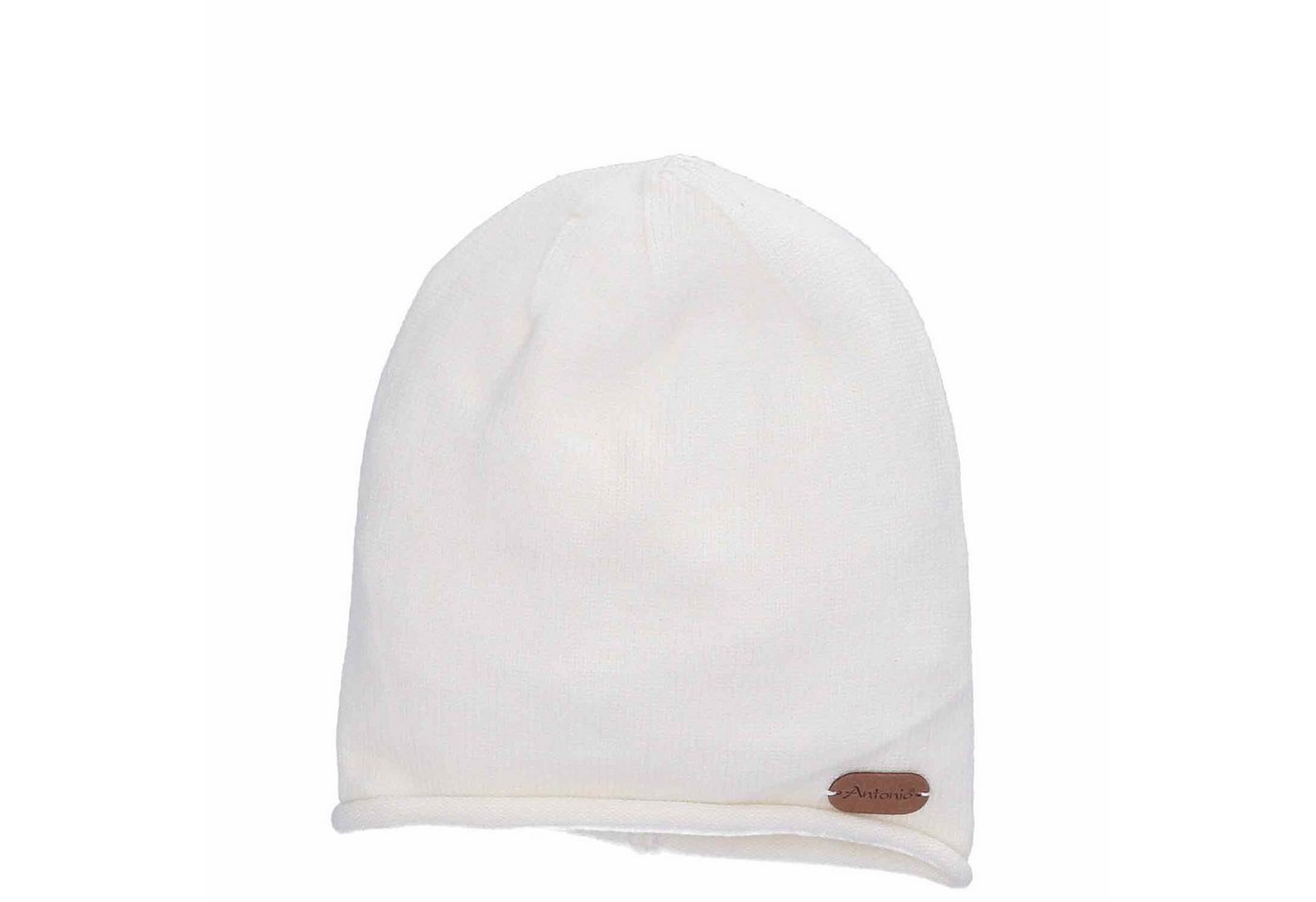Antonio Strickmütze Antonio Strick Mütze Beanie W23/24 weiß (1-St) Antonio Strickmütze Antonio Strick Mütze Beanie W23/24 weiß (1-St) von Antonio
