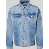 Antony Morato Jeansjacke mit Brusttaschen in Jeansblau, Größe 50 von Antony Morato