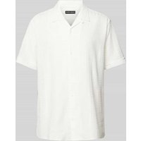 Antony Morato Regular Fit Freizeithemd mit Reverskragen in Offwhite, Größe 48 von Antony Morato