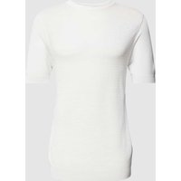 Antony Morato Regular Fit T-Shirt mit Strukturmuster in Offwhite, Größe L von Antony Morato