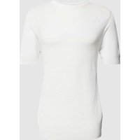 Antony Morato Regular Fit T-Shirt mit Strukturmuster in Offwhite, Größe XL von Antony Morato