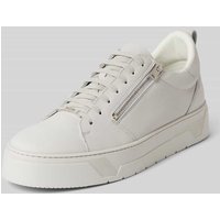 Antony Morato Sneaker aus Leder mit Zierreißverschluss in Offwhite, Größe 40 von Antony Morato
