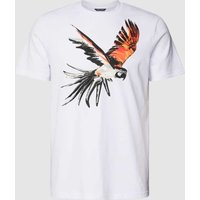 Antony Morato T-Shirt mit Motiv-Print in Offwhite, Größe L von Antony Morato