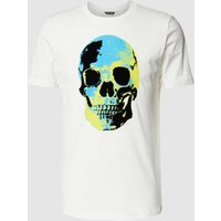 Antony Morato T-Shirt mit Motiv-Print in Offwhite, Größe L von Antony Morato