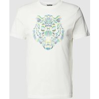 Antony Morato T-Shirt mit Motiv-Print in Offwhite, Größe M von Antony Morato