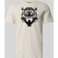 Antony Morato T-Shirt mit Motiv-Print in Offwhite, Größe M Antony Morato T-Shirt mit Motiv-Print in Offwhite, Größe M von Antony Morato