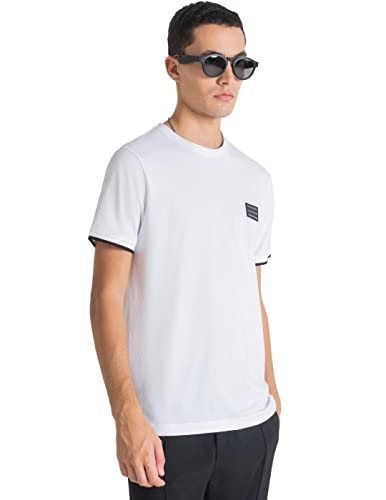 T-Shirt MORATO MMKS02241/FA100235 1000, weiß, XL von Antony Morato