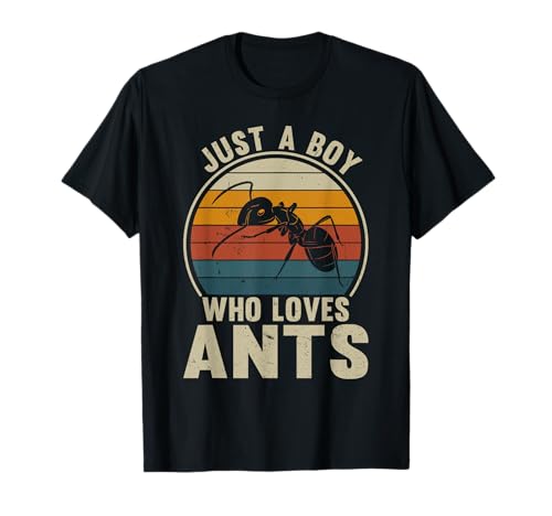 Just A Boy Who Loves Ameisen Recto Men Kids Ameisenliebhaber T-Shirt Just A Boy Who Loves Ameisen Recto Men Kids Ameisenliebhaber T-Shirt von Ants Keeper Boys