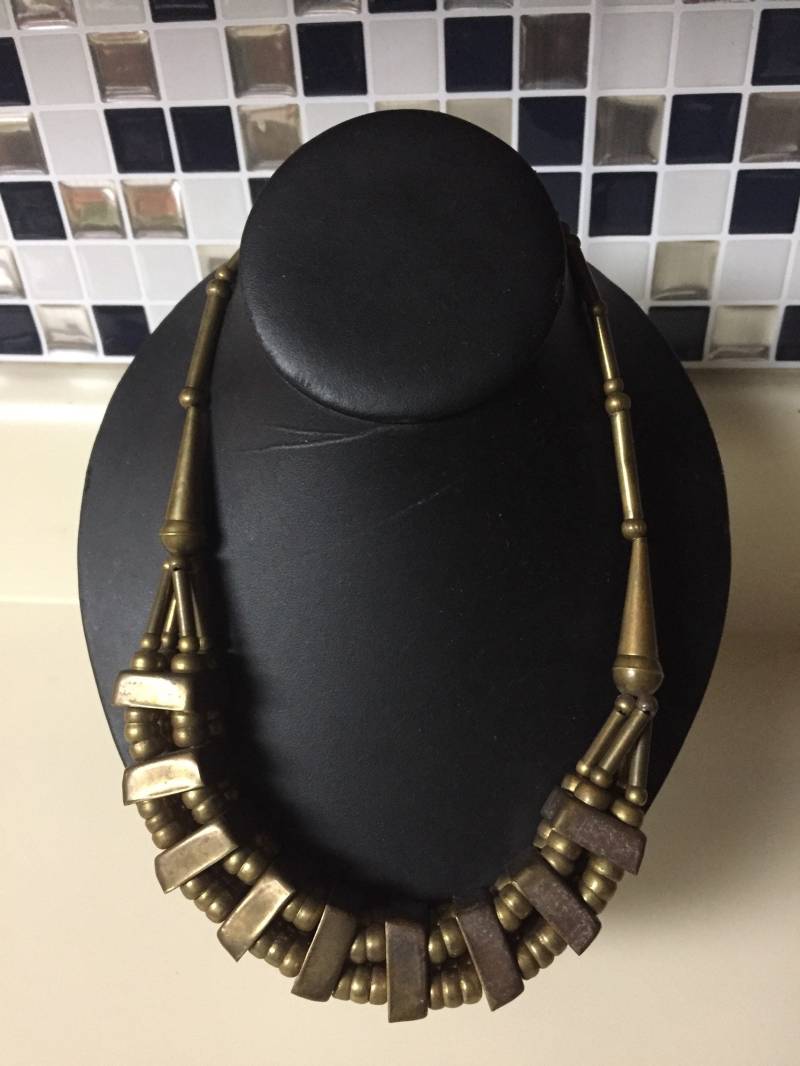 Schöne Einzigartige Messing Kette Mod Platz Aussage Stil von Antweakin