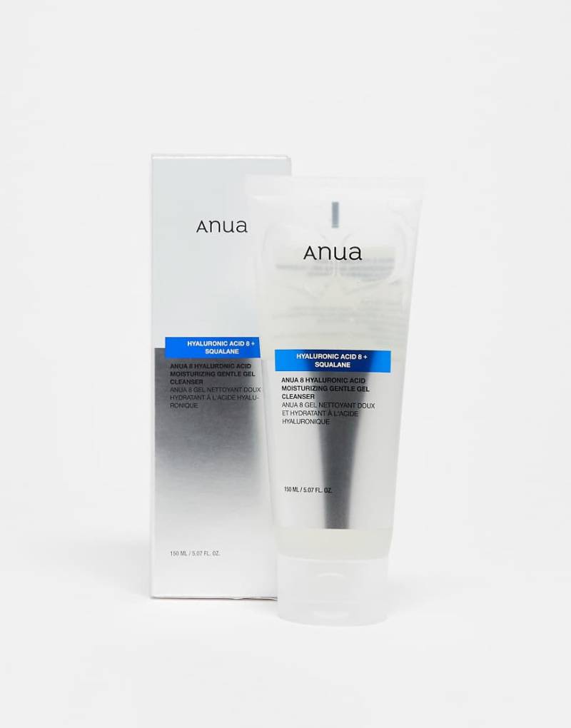 Anua - 8 Hyaluronic Acid Moisturizing Gentle Gel Cleanser - Sanfter Gel-Cleanser, 150 ml-Keine Farbe von Anua