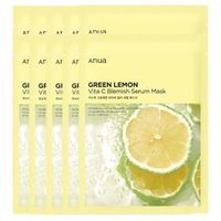 Anua - Green Lemon Vita C Blemish Serum Mask Set 25ml x 10 sheets von Anua