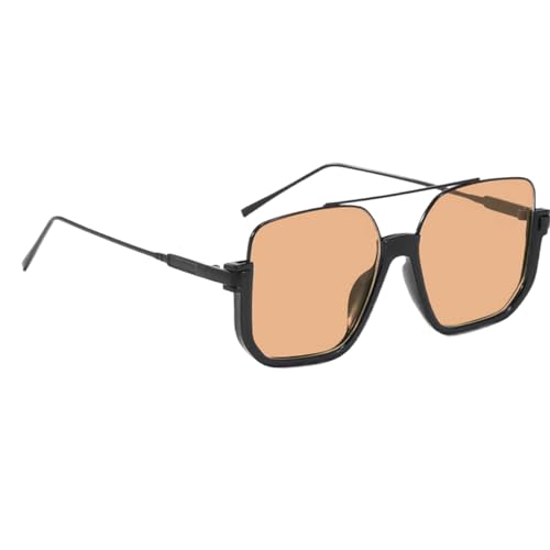 Anulely Damen-Sonnenbrille, trendige Retro-Sonnenbrille für Damen, Retro-Augenschutz, polarisiert, großer Rahmen, Sonnenbrille für Fahren, Reisen und Urlaub, Teebraun, Refer to description Anulely Damen-Sonnenbrille, trendige Retro-Sonnenbrille für Damen, Retro-Augenschutz, polarisiert, großer Rahmen, Sonnenbrille für Fahren, Reisen und Urlaub, Teebraun, Refer to description von Anulely