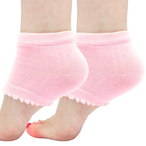 Ellenbogen-Gel-Abdeckungen | 1 Paar rissige Fersen und Ellenbogenschützer mit feuchtigkeitsspendenden Gel-Inhaltsstoffen, reparierende Socken für rissige Fersen zum Lernen, Schlafen, Arbeiten und von Anulely