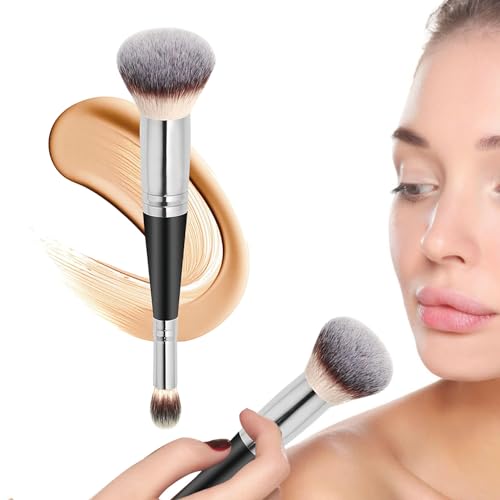 Make-up mit doppeltem Ende – Doppelkopf-Make-up-Pinsel | Schönheits-Make-up-Werkzeug für Frauen und Mädchen, für Reisen, Geschäftsreisen, Partys von Anulely