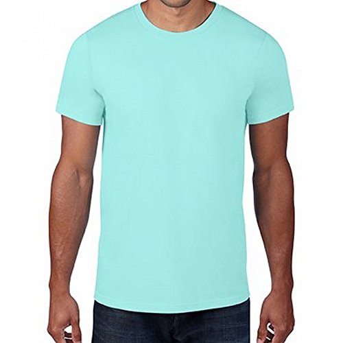 Anvil Herren Fashion T-Shirt (L) (Periwinkle Blau) von Anvil