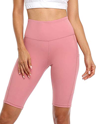 Anwell Radlerhose Damen Kurze Sporthose Handytasche Sport Kurz Leggings von Anwell