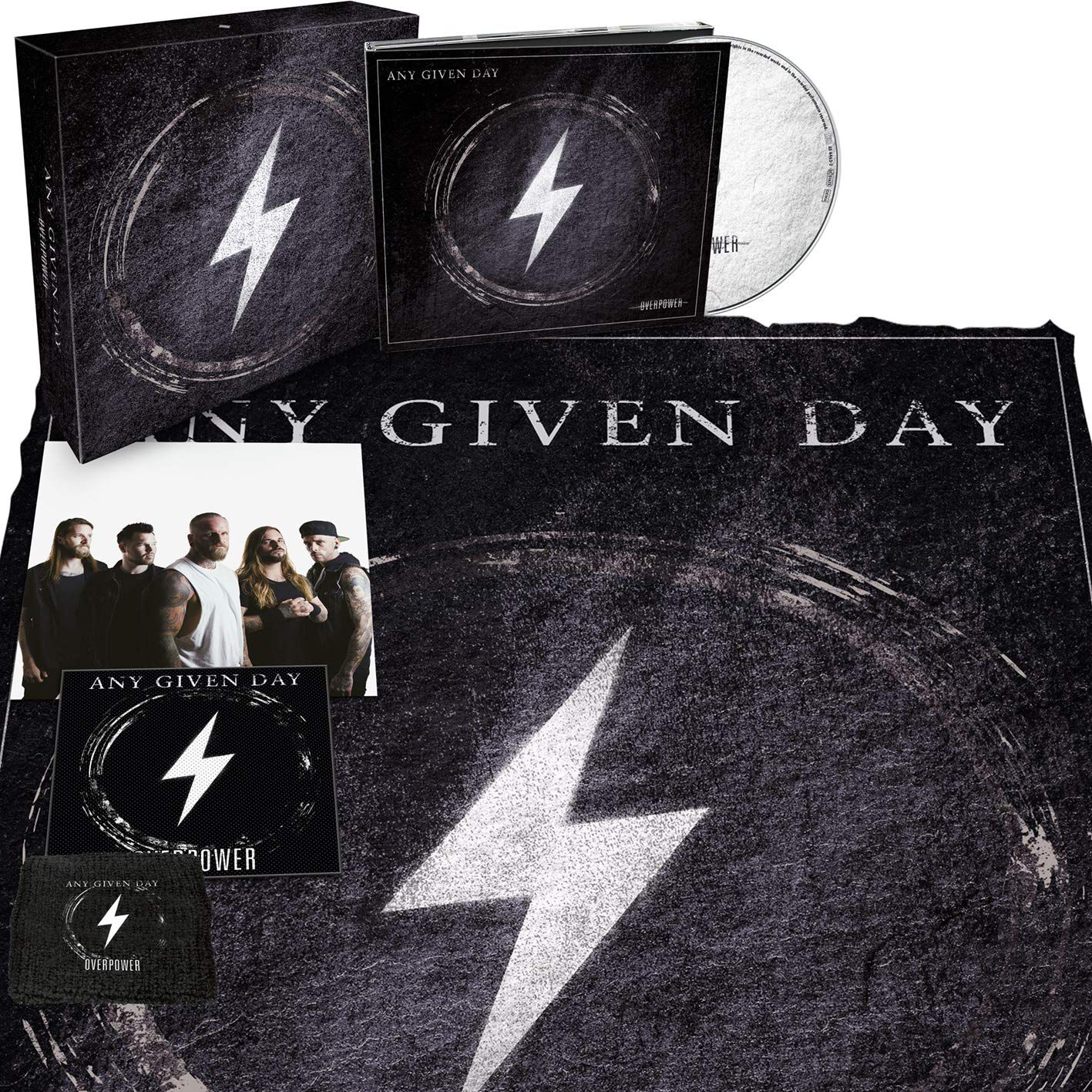 Any Given Day Overpower CD multicolor Any Given Day Overpower CD multicolor von Any Given Day
