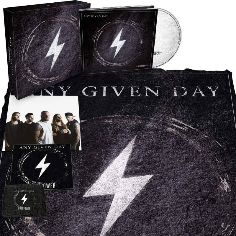 Any Given Day Overpower CD multicolor von Any Given Day