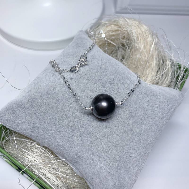 Kette Mit Tahiti Zuchtperle 926 Silber , 42 cm von AnyramJewellery