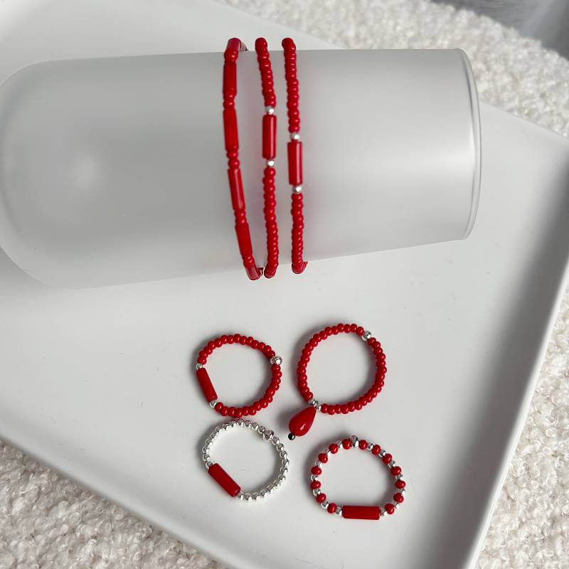 Korallen Und Acrylperlen, Madeschmuck von AnyramJewellery