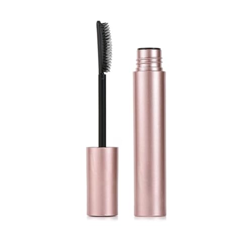 Wasserfeste Mascara （Wimperntusche）- Volumenspendend & Verlängernd, Verlaufssicher & Klumpenfrei mit Halbkamm-Silikonbürste für Definierte Wimpern, Leicht Entfernbar, Lang Haltbar (1 Stück) von Anyzoo