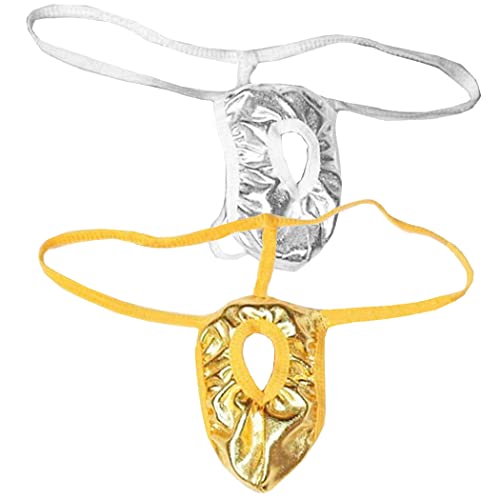 Anzhee String für Männer Unterwäsche Herren 2er Pack Golden + Silbrig Anzhee String für Männer Unterwäsche Herren 2er Pack Golden + Silbrig von Anzhee
