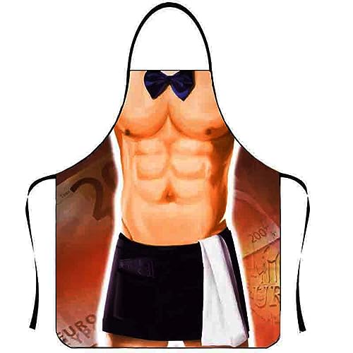 Anzhee Lustige Küchenschürze, Motiv Schürze,sexy Männerschürzen,grillmeister schürze,grillschürze für Herren Damen Party Kostüm Lustige Schürze für Freund Neues lustiges Latzschürze Geschenk Anzhee Lustige Küchenschürze, Motiv Schürze,sexy Männerschürzen,grillmeister schürze,grillschürze für Herren Damen Party Kostüm Lustige Schürze für Freund Neues lustiges Latzschürze Geschenk von Anzhee