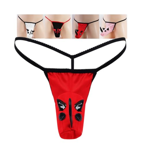 Anzhee Männer Sexy Nashörner String Elefanten Thong Tanga Unterhosen für Herren Pouch Slips Lustige G-String Mankini Unterwäsche von Anzhee