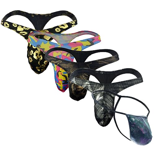 Anzhee Männer String für Herren G-String Tanga Unterwäsche 5 Pack von Anzhee