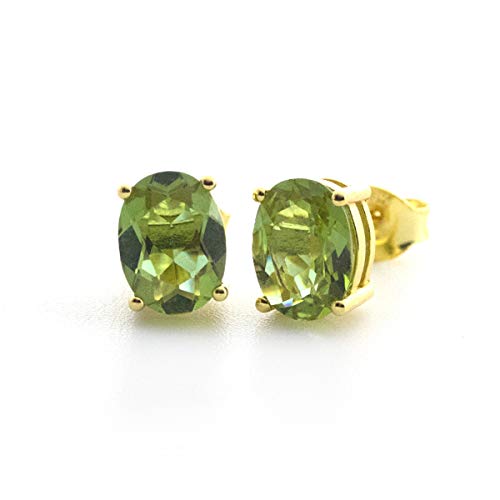 Anzogems - 925 Farbe: Gelbgold Oval Farbe wechselt Diaspore von Anzogems