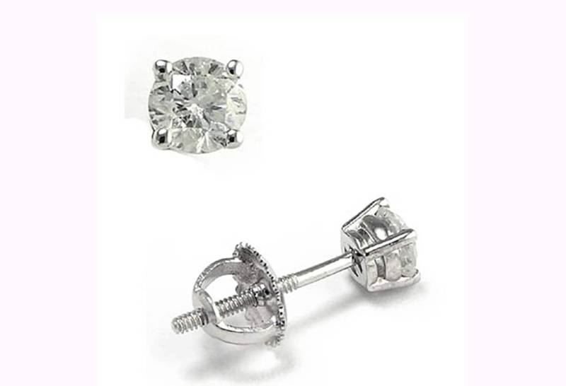 0, 60 Karat Diamanten 14K Weißgold Ohrstecker Ohrringe E479 0, 60 Karat Diamanten 14K Weißgold Ohrstecker Ohrringe E479 von AnzorJewelry