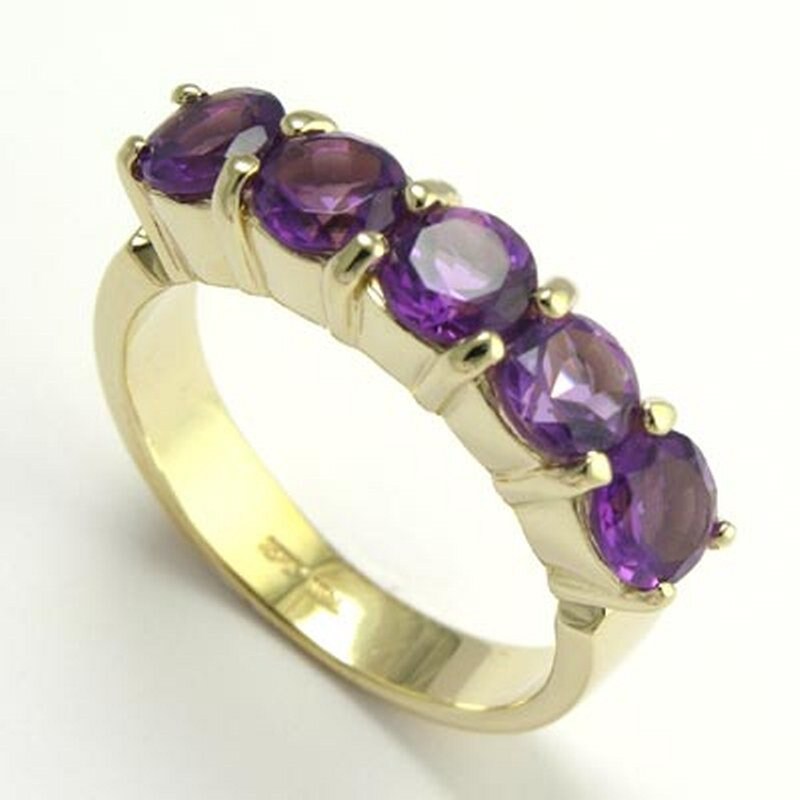 14K Goldamethyst-Ring von AnzorJewelry