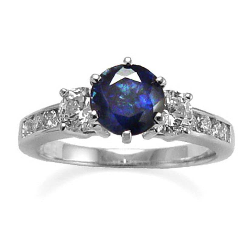 18 K Gold Saphir Diamant Verlobungsring von AnzorJewelry