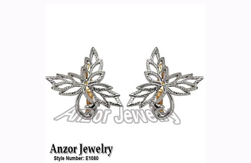 925 Sterling Silber Ohrringe #e1080 925 Sterling Silber Ohrringe #e1080 von AnzorJewelry