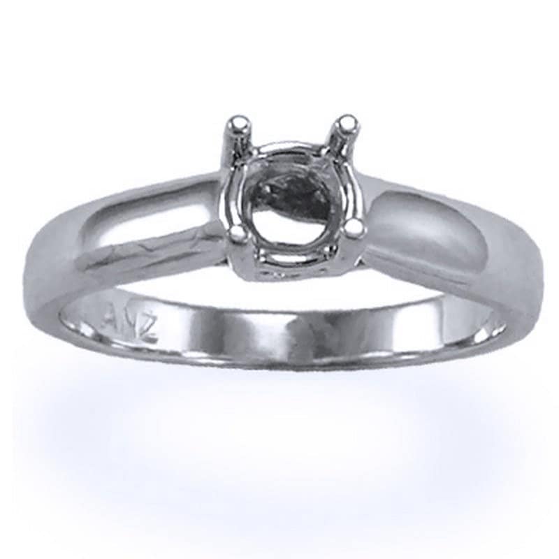 950 Platinum Trellis Verlobungsring Einstellung von AnzorJewelry