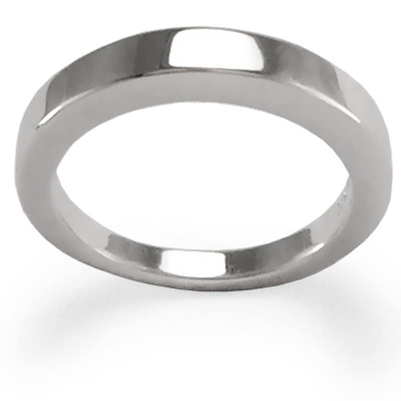 Platin Schlicht Eingband Ring 950 | 95% Pure von AnzorJewelry