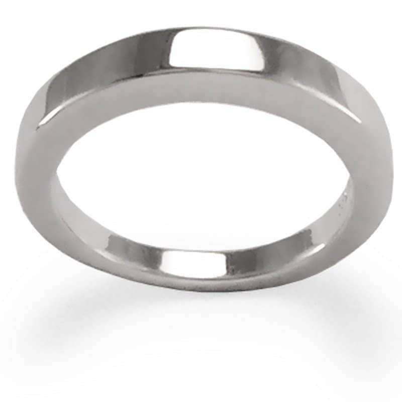 Platin Schlicht Eingband Ring 950 | 95% Pure von AnzorJewelry