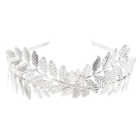 Haarschmuck, Kronen-Tiaras für Damen, Haarband, Stirnband, Kronen, Blattgold, zierliche Hochzeit, Haarschmuck, Damen-Tiaras, Braut-Stirn-Alice-Band-Schmuck (0651s) von AoBloom