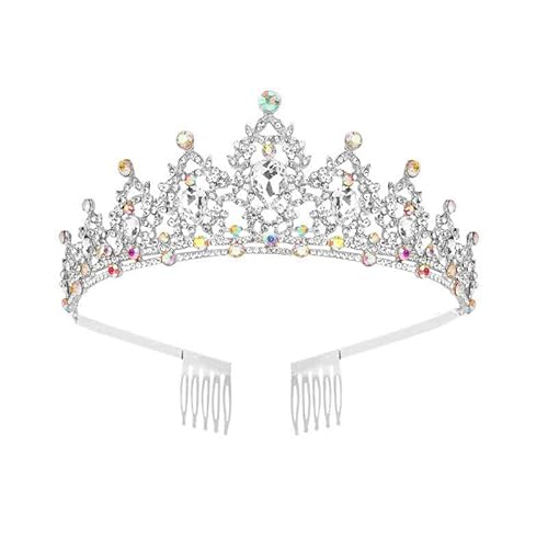 Haarschmuck Krone Tiaras für Frauen Kristall Spirale Haarkrone Geburtstag Kopfschmuck Abschlussball Krone Stirnband Haarschmuck Großhandel (C10 Tiaras) von AoBloom