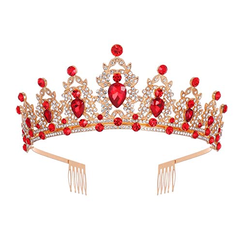 Haarschmuck Krone Tiaras für Frauen Kristall Spirale Haarkrone Geburtstag Kopfschmuck Abschlussball Krone Stirnband Haarschmuck Großhandel (C3 Tiaras) von AoBloom