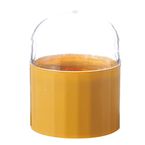 Aoaoy Make-up-Schwammhalter, Make-up-Schwammhalter, Schönheit, Kosmetik, Eierschwamm, Organizer, Etui mit transparentem Deckel, tragbarer Halter (gelb) von Aoaoy