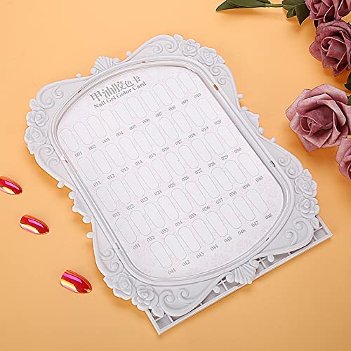 Aoaoy Stand Color Sample Buch für Nägel, 24 × 19 × 1 Nail Art Display Fleleur 48 Farben Nail Art Card Nagellack Karte Maniküre-Werkzeug Aoaoy Stand Color Sample Buch für Nägel, 24 × 19 × 1 Nail Art Display Fleleur 48 Farben Nail Art Card Nagellack Karte Maniküre-Werkzeug von Aoaoy