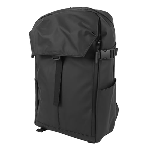 Travel Rucksack Splash Proof Sports Cycling Helm Rucksack für Männer Frauen Laptop mit Verstellbarem Schultergurt 20-35L (Schwarz) von Aoaoy