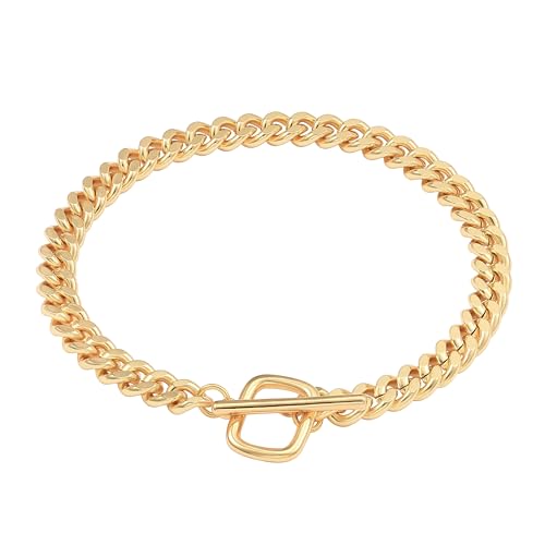 Aobei Pearl 18K Gold kubanische Link für Männer Frauen Erklärung zierliche Chunky Minimalist Curb Toggle Personalisierte Geschenke Aobei Pearl 18K Gold kubanische Link für Männer Frauen Erklärung zierliche Chunky Minimalist Curb Toggle Personalisierte Geschenke von Aobei Pearl