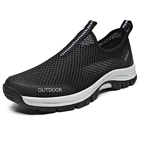 Herren Outdoor Fitnessschuhe Atmungsaktive Mesh Schuhe Slipper Sportschuhe Sneaker Turnschuhe Laufschuhe Pumps Aquaschuhe Badeschuhe Strandschuhe Größe 39-48 von Aoikoy